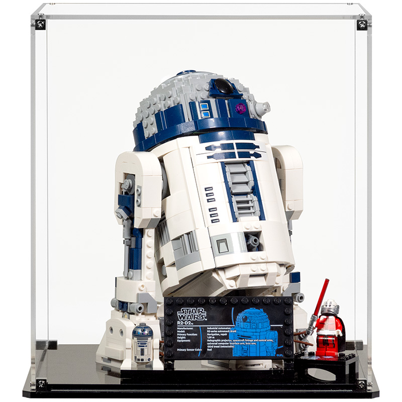Display Case for LEGO Star Wars R2-D2™ 75379 | shopPOPdisplays
